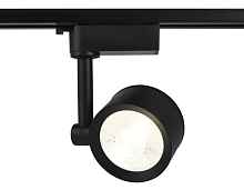 Трековый однофазный светодиодный светильник GL6392 BK черный LED 12W 4200K 24° - цена и фото