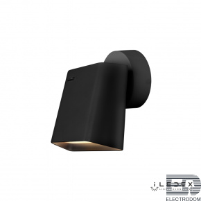 Настенный светильник iLedex Crunk W1031 3000K Черный - цена и фото