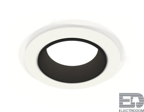 Комплект встраиваемого светильника XC6512002 SWH/SBK белый песок/черный песок MR16 GU5.3 (C6512, N6111) - цена и фото