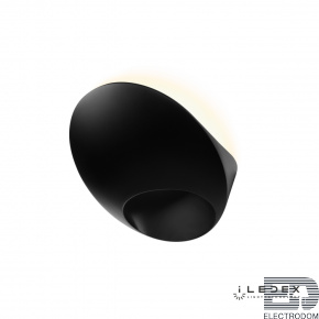 Настенный светильник iLedex Light Flux ZD8152-6W 3000K matt black - цена и фото