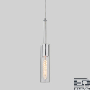Eurosvet Подвесной светильник со стеклянным плафоном 50226/1 прозрачный - цена и фото