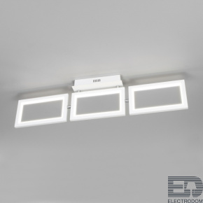 Потолочный светодиодный светильник Eurosvet Maya 90223/3 белый - цена и фото