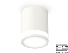 Комплект накладного светильника с акрилом XS6301060 SWH/FR белый песок/белый матовый MR16 GU5.3 (C6301, N6220) - цена и фото