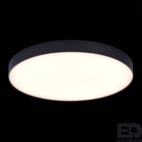 ST LUCE ST606.432.96 Светильник потолочный Черный LED 1*96W 3000K 8 640Lm Ra&gt;85 120° IP20 D600xH55 185-265V - цена и фото