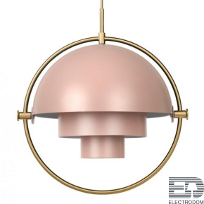 Подвесной светильник Louis Weisdorff Gubi Multi-lite Pendant Pink ImperiumLoft - цена и фото