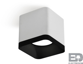Комплект накладного светильника XS7805002 SWH/SBK белый песок/черный песок MR16 GU5.3 (C7805, N7702) - цена и фото