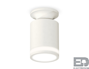 Комплект накладного светильника с акрилом XS6301106 SWH/FR белый песок/белый матовый MR16 GU5.3 (N6901, C6301, N6220) - цена и фото