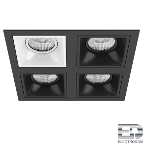 Комплект из светильников и рамки Lightstar Domino D54706070707 - цена и фото