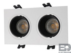Встраиваемый светильник Denkirs DK3021 DK3072-WH+BK - цена и фото