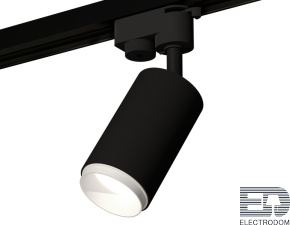 Комплект трекового однофазного светильника XT6323040 SBK/SWH черный песок/белый песок MR16 GU5.3 (A2521, C6323, N6120) - цена и фото