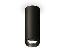 Комплект накладного светильника XS6343002 SBK/PBK черный песок/черный полированный MR16 GU5.3 (C6343, N6121) - цена и фото