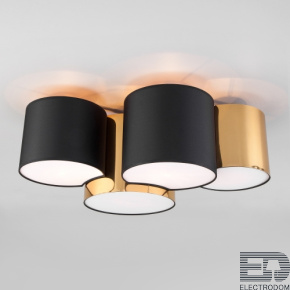 Eurosvet Потолочный светильник TK Lighting 3446 Mona Black/Gold - цена и фото