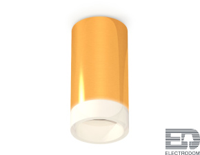 Комплект накладного светильника с акрилом XS6327021 PYG/FR золото желтое полированное/белый матовый MR16 GU5.3 (C6327, N6248) - цена и фото