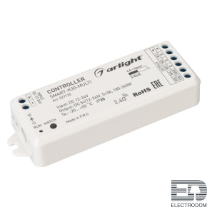 Контроллер SMART-K30-MULTI (12-24V, 5x3A, RGB-MIX, 2.4G) Arlight 027135 - цена и фото