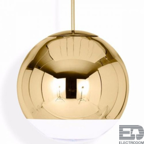 Подвесной светильник Mirror Ball Gold TomD in 2003 D50 ImperiumLoft - цена и фото