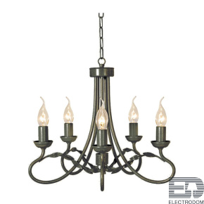 Подвесная люстра Elstead Lighting OLIVIA OV5-BLK-GOLD - цена и фото