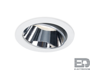 Встраиваемый точечный светильник TN113 WH/CH белый/хром GU5.3 D78*29 - цена и фото