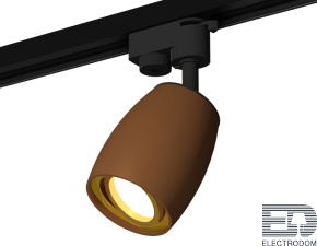 Комплект трекового однофазного светильника XT1124004 SCF/PYG кофе песок/золото желтое полированное MR16 GU5.3 (A2521, C1124, N7004) - цена и фото
