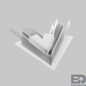 Угол-соединитель 45° Exility встраиваемый под ГКЛ 12,5мм, белый TRA034CLS-42.12W - цена и фото