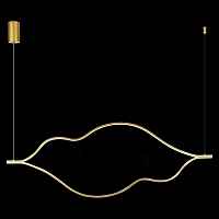 Светильник подвесной ST-Luce Золотистый/Белый LED 1*45W 4000K SL6106.203.45 - цена и фото