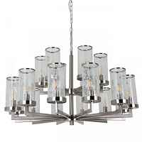 Люстра LIAISON TWO-TIER Chandelier 18 Silver ImperiumLoft - цена и фото