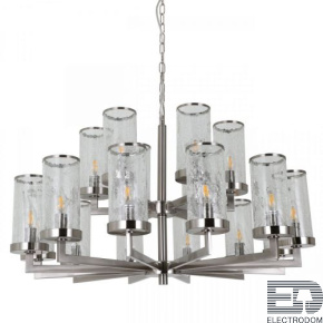 Люстра LIAISON TWO-TIER Chandelier 18 Silver ImperiumLoft - цена и фото