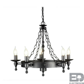 Подвесная люстра Elstead Lighting WARWICK WR5-GRAPHITE - цена и фото