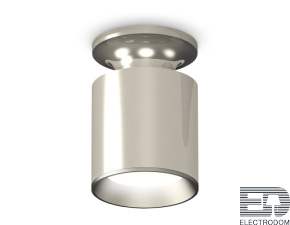 Комплект накладного светильника XS6305040 PSL серебро полированное MR16 GU5.3 (N6903, C6305, N6104) - цена и фото