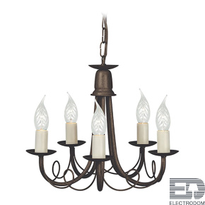 Подвесная люстра Elstead Lighting MINSTER MN5-BLK-GOLD - цена и фото