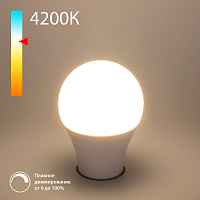 Светодиодная диммируемая лампа Dimmable 9W 4200K E27 (А60) Elektrostandard BLE2777 - цена и фото