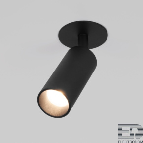 Diffe светильник встраиваемый черный 8W 4200K (25039/LED 25039/LED - цена и фото