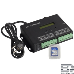 Контроллер HX-803SA DMX (8192 pix, 220V, SD-карта) Arlight 019859 - цена и фото