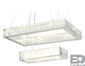 Подвесная светодиодная люстра с хрусталем TR5005 - цена и фото