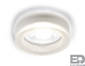 Встраиваемый точечный светильник со светодиодной лентой S9160 W/CH/WH матовый/хром/MR16+3W(LED WHITE) - цена и фото