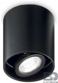 Потолочный светильник Ideal Lux Mood PL1 D09 Round Nero 243924 - цена и фото