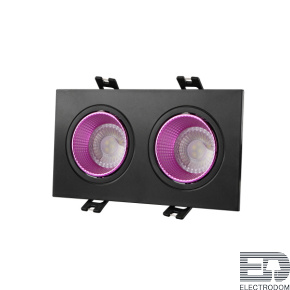 Встраиваемый светильник Denkirs DK3021 DK3072-BK+PI - цена и фото