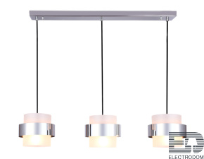 Подвесной светильник со сменной лампой TR3651/3 CH/FR хром/матовый E27/3 max 40W 820*180*700 - цена и фото