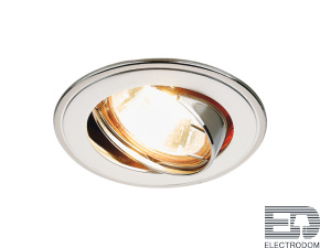 Встраиваемый точечный светильник 104A PS/N перламутровое серебро/никель MR16 - цена и фото