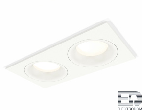 Комплект встраиваемого светильника XC7635001 SWH белый песок MR16 GU5.3 (C7635, N7010) - цена и фото