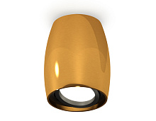 Комплект накладного поворотного светильника XS1125002 PYG/PBK золото желтое полированное/черный полированный MR16 GU5.3 (C1125, N7002) - цена и фото
