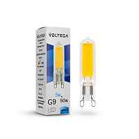 Лампа светодиодная Voltega G9 5W 4000К прозрачная VG9-K2G9cold5W 7182 - цена и фото