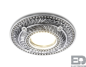 Встраиваемый точечный светильник D4468 SL серебро - цена и фото