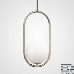 Подвесной светильник Matthew McCormick hoop 40 Silver MILA Pendant ImperiumLoft - цена и фото