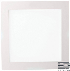 Встраиваемый светодиодный светильник Ideal Lux Groove 20W Square 3000K 124001 - цена и фото