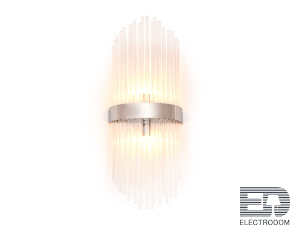 Настенный светильник с хрусталем TR5371/2 CH/CL хром/прозрачный G9/2 max 40W 500*200*100 - цена и фото
