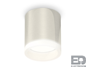 Комплект накладного светильника с акрилом XS6305020 PSL/FR серебро полированное/белый матовый MR16 GU5.3 (C6305, N6245) - цена и фото