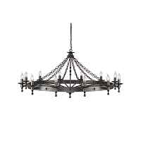 Подвесная люстра Elstead Lighting WARWICK WR12-GRAPHITE - цена и фото