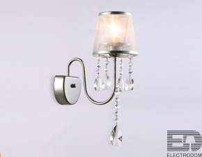 Настенный светильник с абажуром и хрусталем TR4595 Traditional Ambrella light - цена и фото