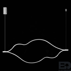 Светильник подвесной ST-Luce Никель/Белый LED 1*65W 4000K SL6106.103.65 - цена и фото