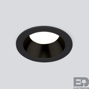 Elektrostandard Встраиваемый светодиодный светильник 25082/LED 7W 4200K чёрный - цена и фото